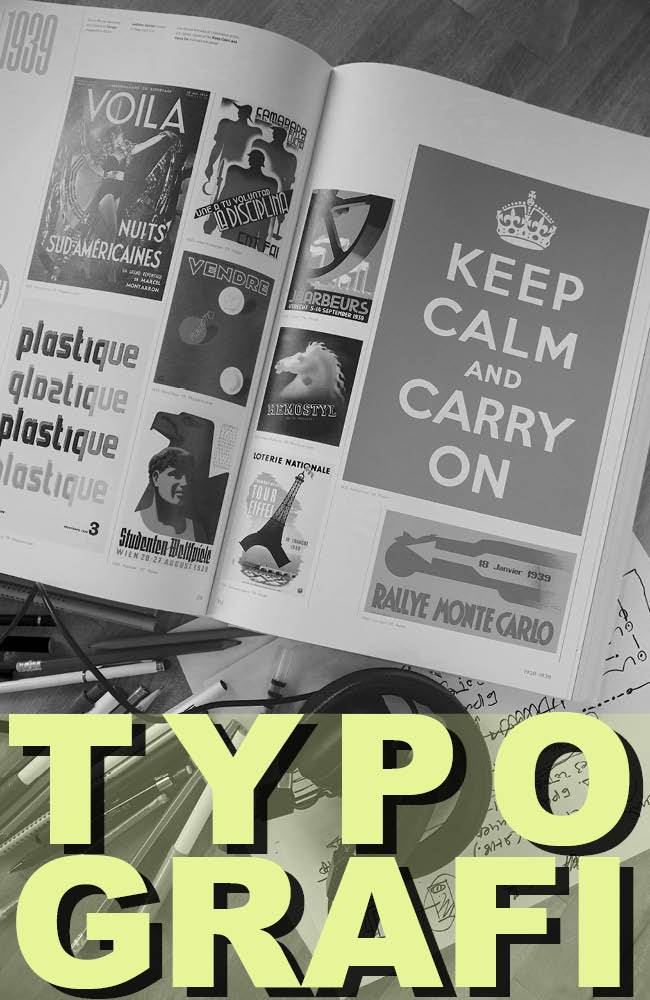 Illustration Typografi