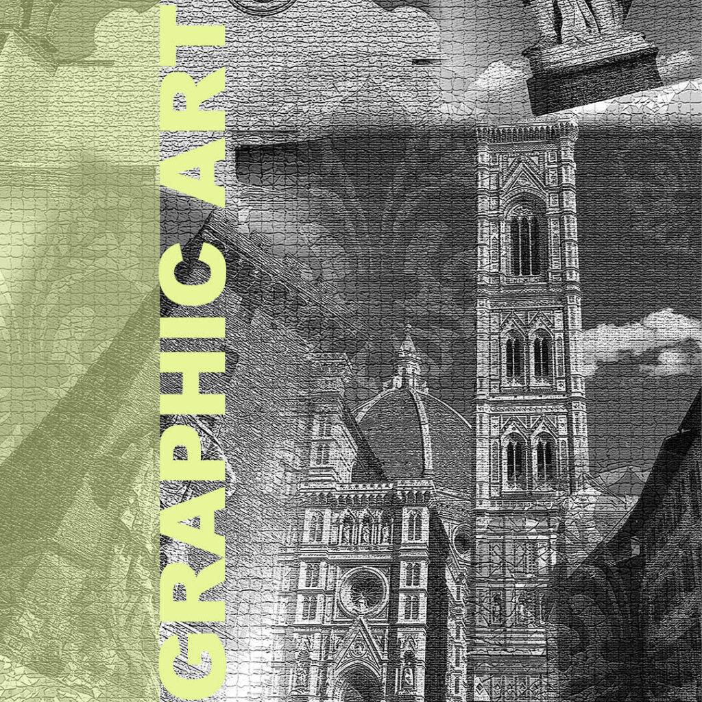 Graphic art med Florens